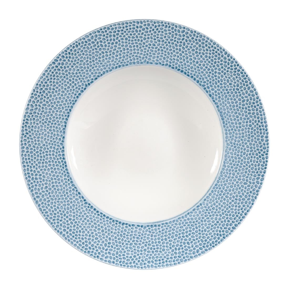 Churchill Isla Wide Rim Bowl Ocean Blue 280mm (Pack of 12) - DY870 Bowls Churchill