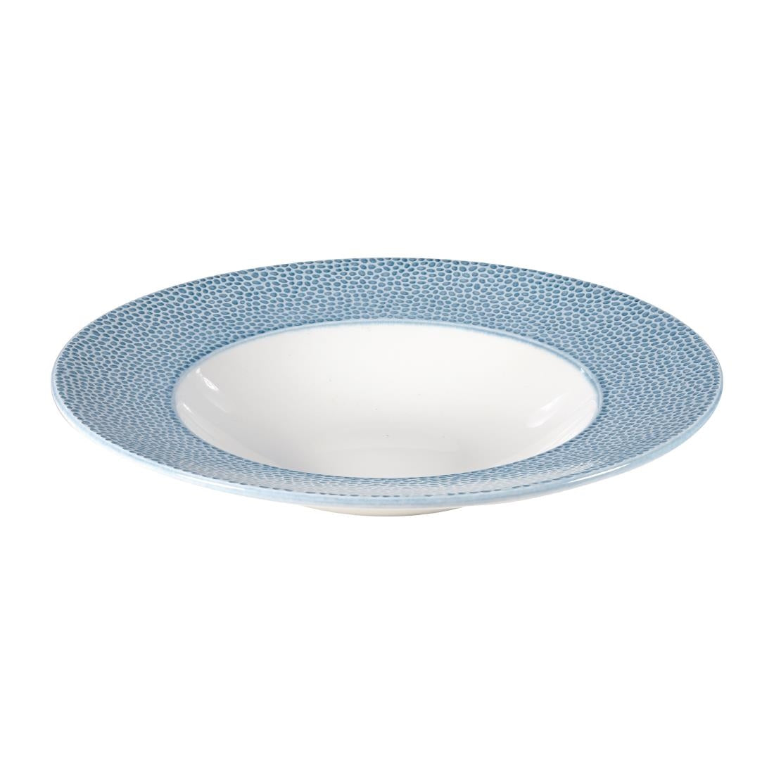 Churchill Isla Wide Rim Bowl Ocean Blue 280mm (Pack of 12) - DY870 Bowls Churchill