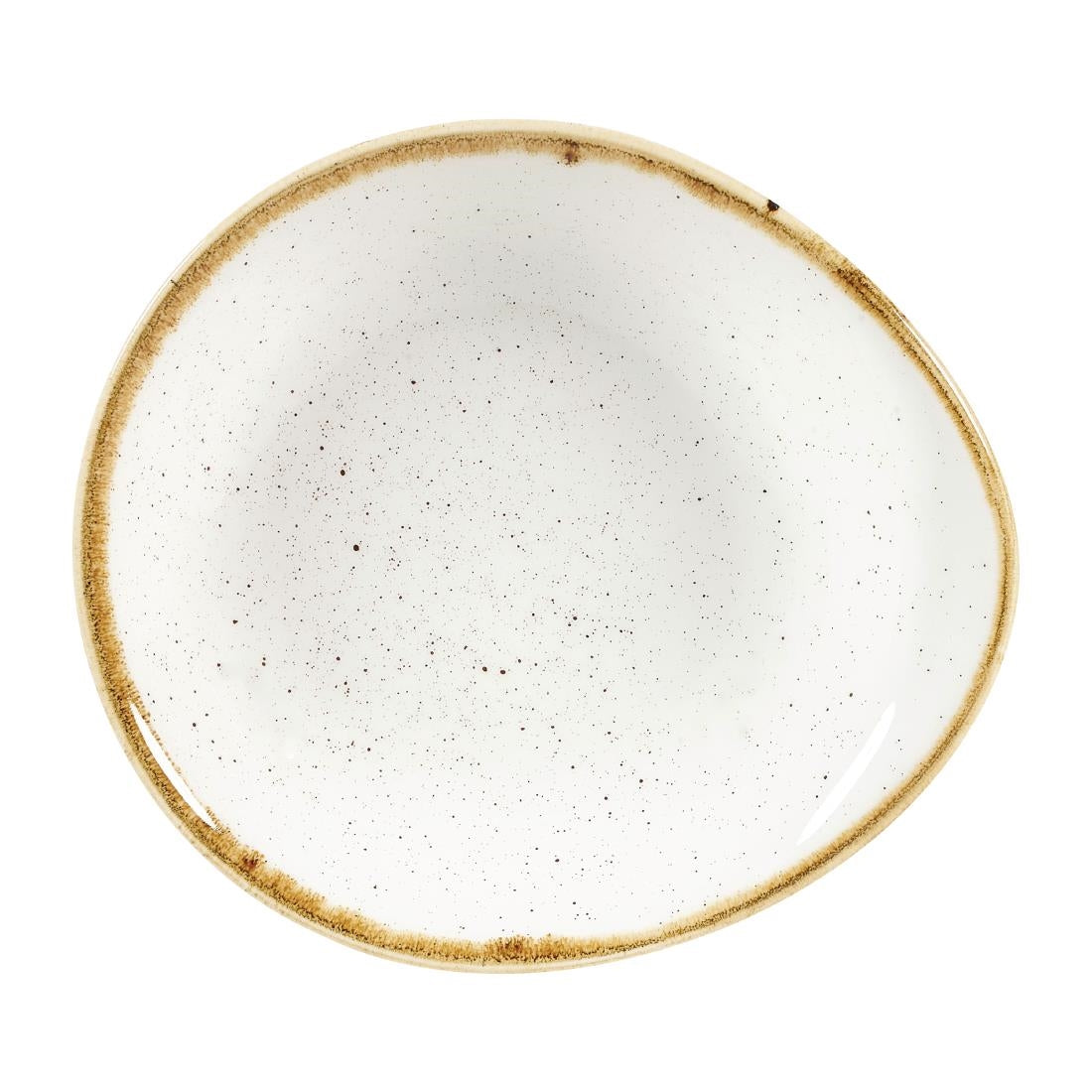 Churchill Stonecast Round Dishes Barley White 185mm (Pack of 12) - DY873 Churchill Super Vitrified Churchill