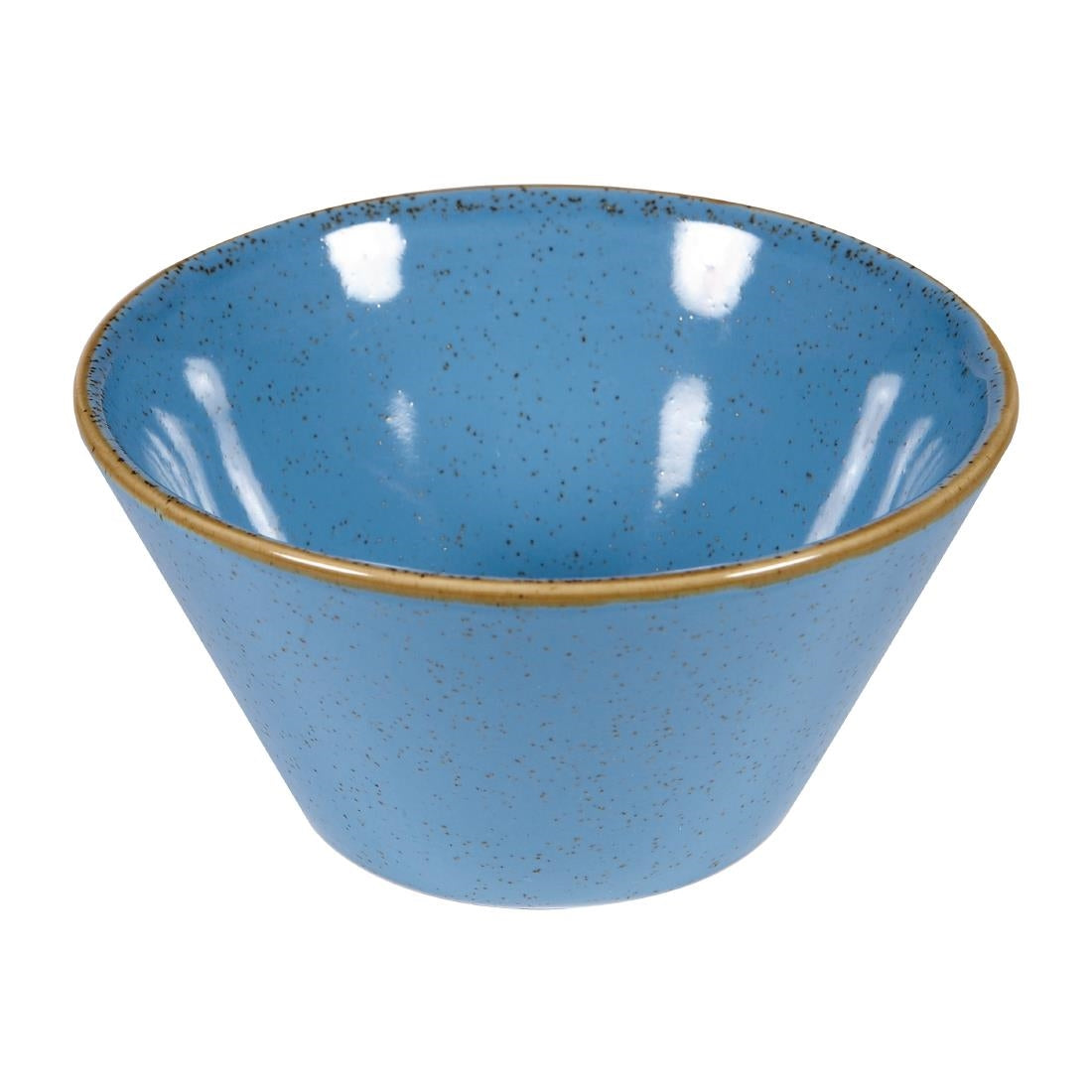 Churchill Stonecast Zest Bowls Cornflower Blue 121mm (Pack of 12) - DY890 Bowls Churchill