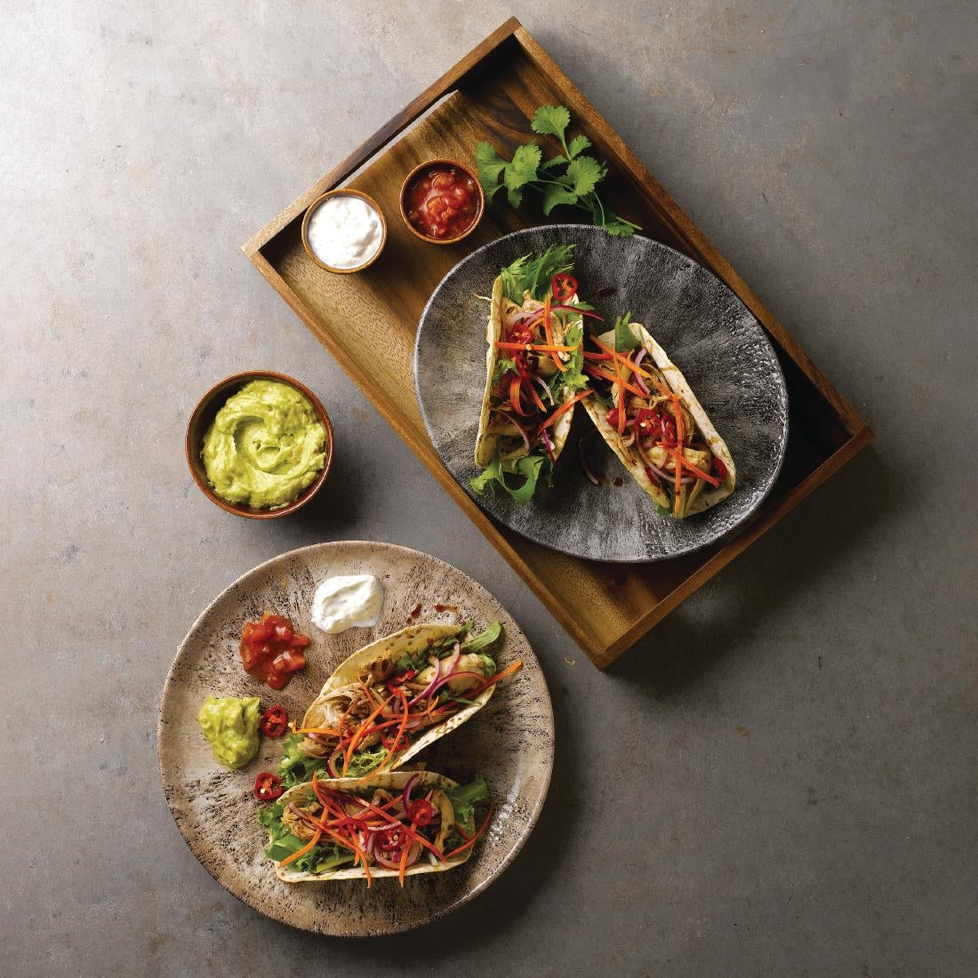 Churchill Stone Quartz Black Orbit Oval Coupe Plates 270mm (Pack of 12) - DY899 Plates Churchill