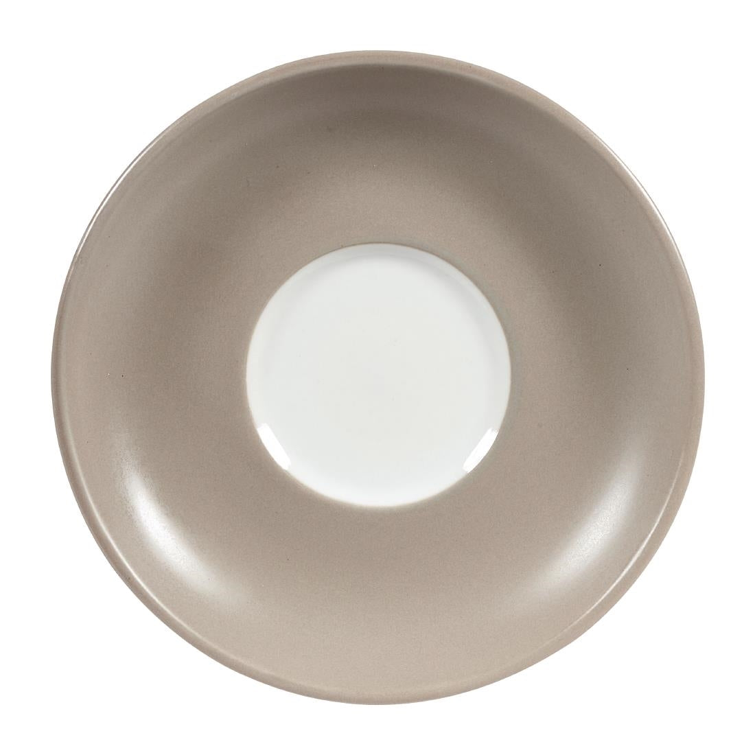 Churchill Menu Shades Smoke Saucers 155mm (Pack of 6) - DY948 Churchill Art de Cuisine Churchill