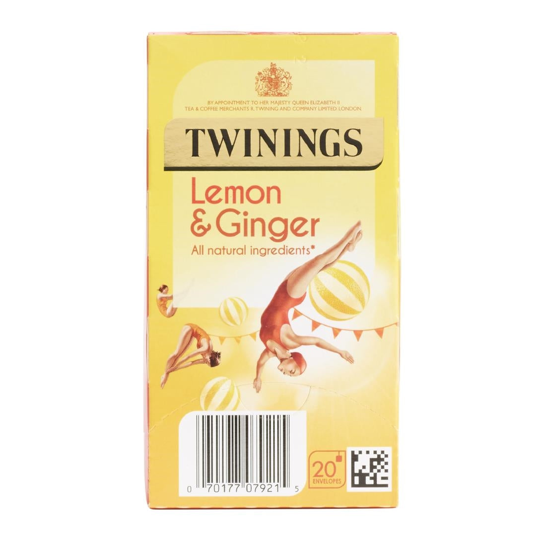 Twinings Lemon & Ginger Enveloped Tea Bags (Pack of 240) - DZ462 Twinings