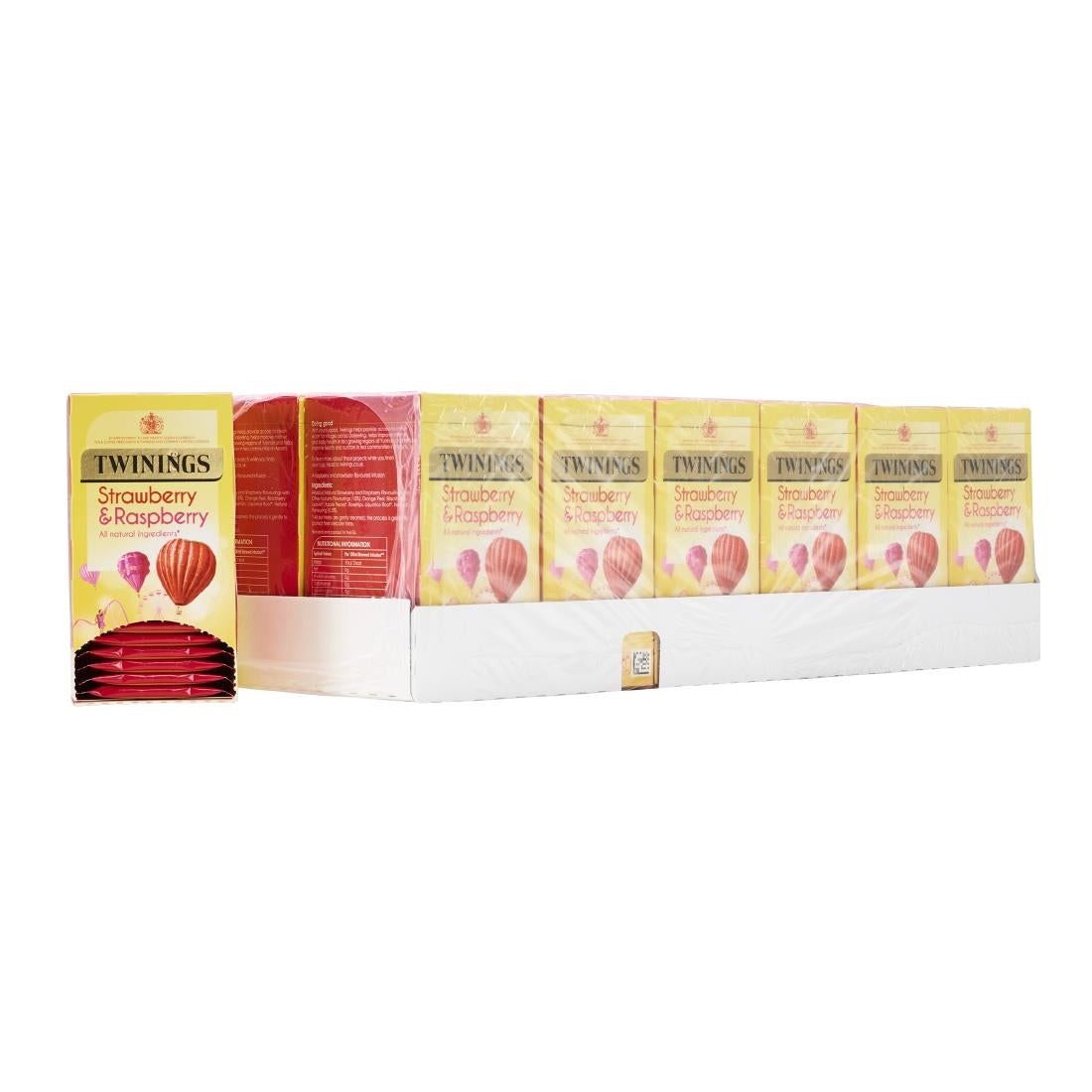 Twinings Strawberry and Raspberry Enveloped Tea Bags (Pack of 240) - DZ465 Twinings