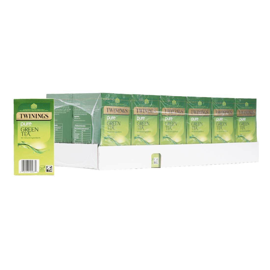 Twinings Pure Green Enveloped Tea Bags (Pack of 40) - DZ467 Twinings