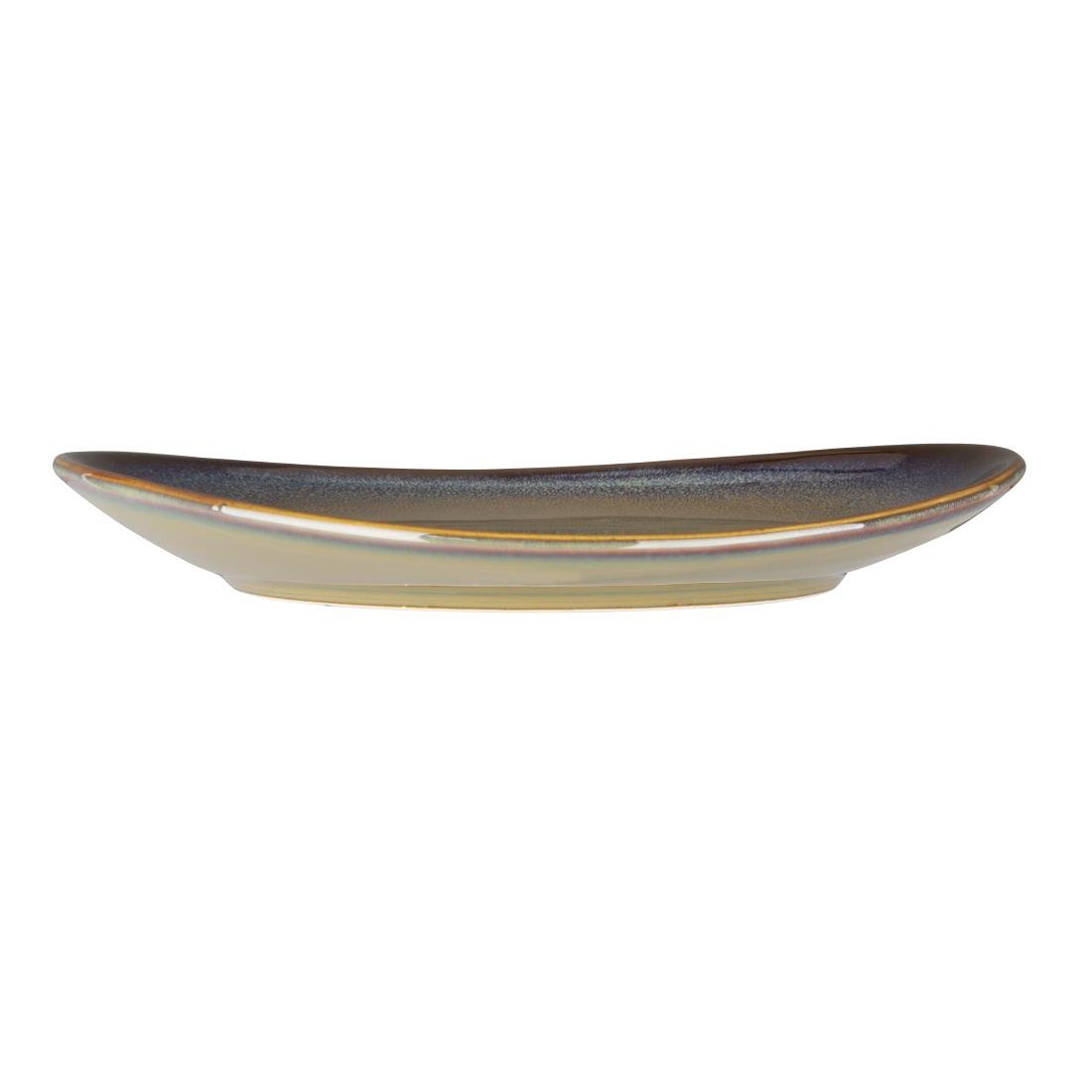 Olympia Birch Aubergine Coupe Plates 205mm (Pack of 6) - DZ696 Plates Olympia