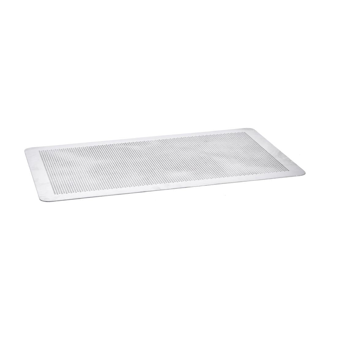 De Buyer Perforated Flat Aluminium Baking Tray 600x400mm - DZ706 Baking Trays, Sheets & Pans De Buyer