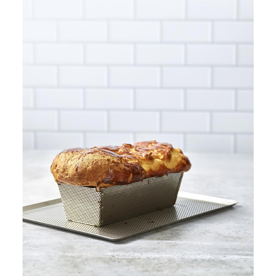 De Buyer Perforated Flat Aluminium Baking Tray 300x200mm - DZ703 Baking Trays, Sheets & Pans De Buyer