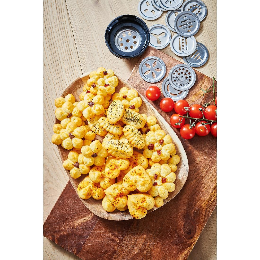 De Buyer Special Shortbread Biscuit Disc Kit For Le Tube (13 Discs) - DZ714 De Buyer