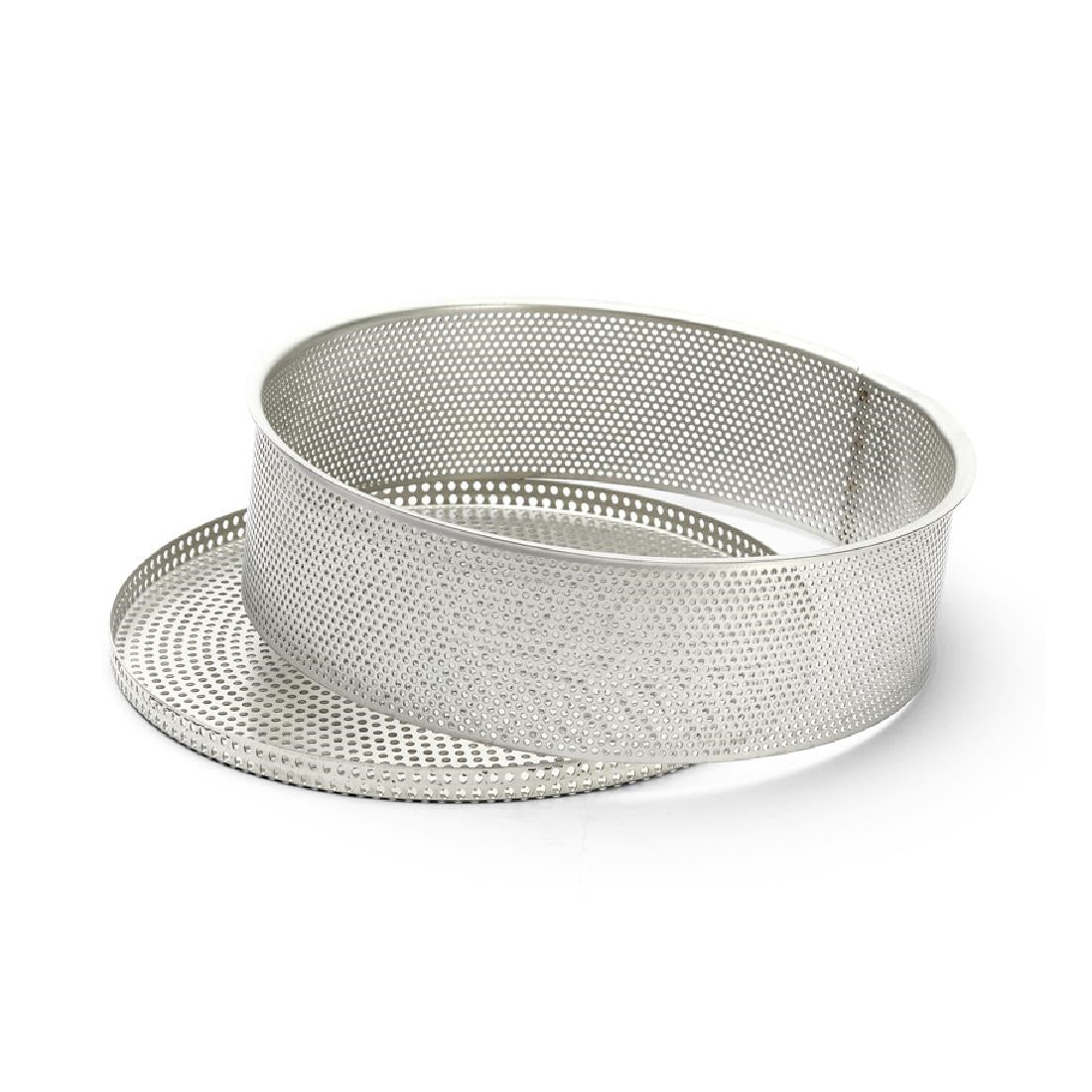 De Buyer Perforated Cheesecake Mould with Removable Base 200x65mm - DZ733 De Buyer