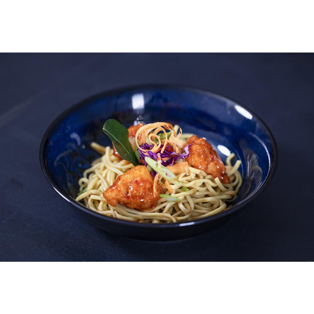 Olympia Luna Midnight Blue Coupe Bowls 210mm (Pack of 4) - DZ773 Bowls Olympia