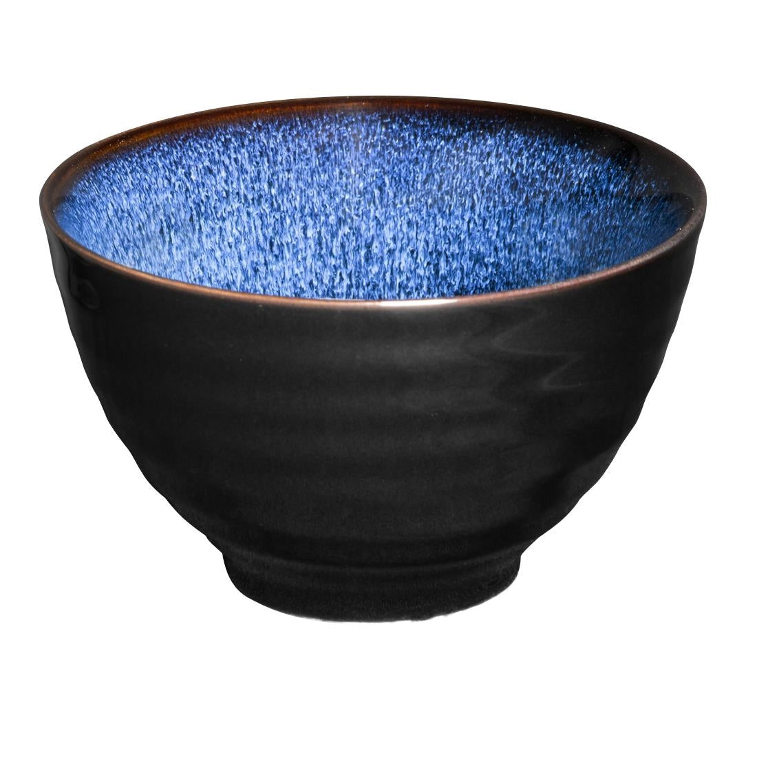 Olympia Luna Midnight Blue Footed Bowls 115mm (Pack of 8) - DZ774 Bowls Olympia