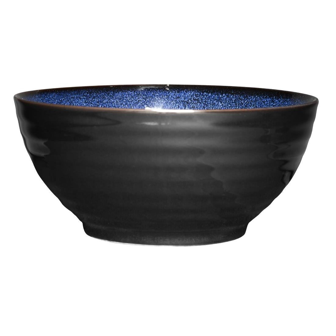 Olympia Luna Midnight Blue Footed Bowls 205mm (Pack of 4) - DZ776 Bowls Olympia