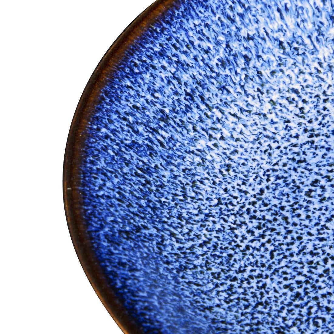 Olympia Luna Midnight Blue Soy Dishes 100mm (Pack of 12) - DZ777 Olympia Designs Olympia