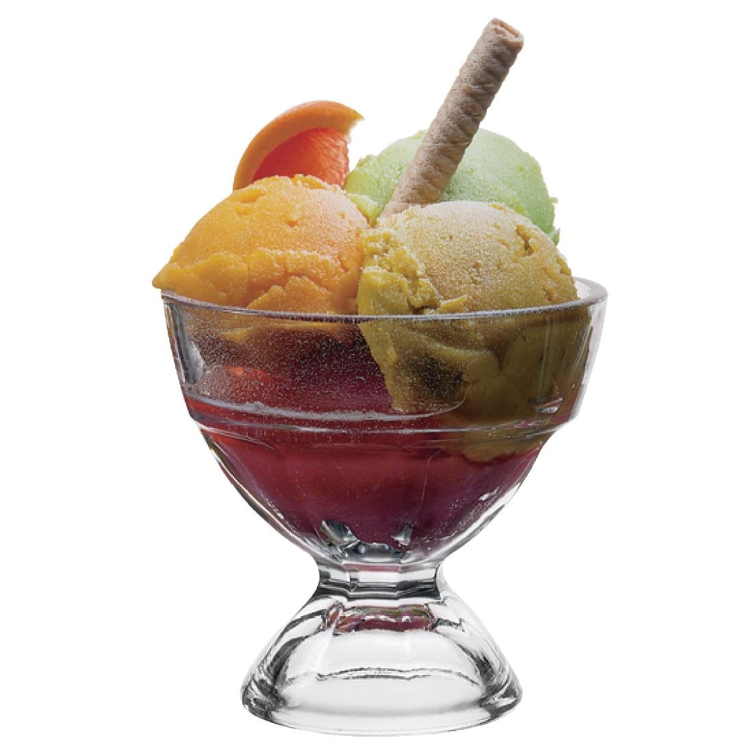 Utopia American Round Sundae Glasses 300ml (Pack of 24) - E004 Dessert and Sundae Glasses Utopia