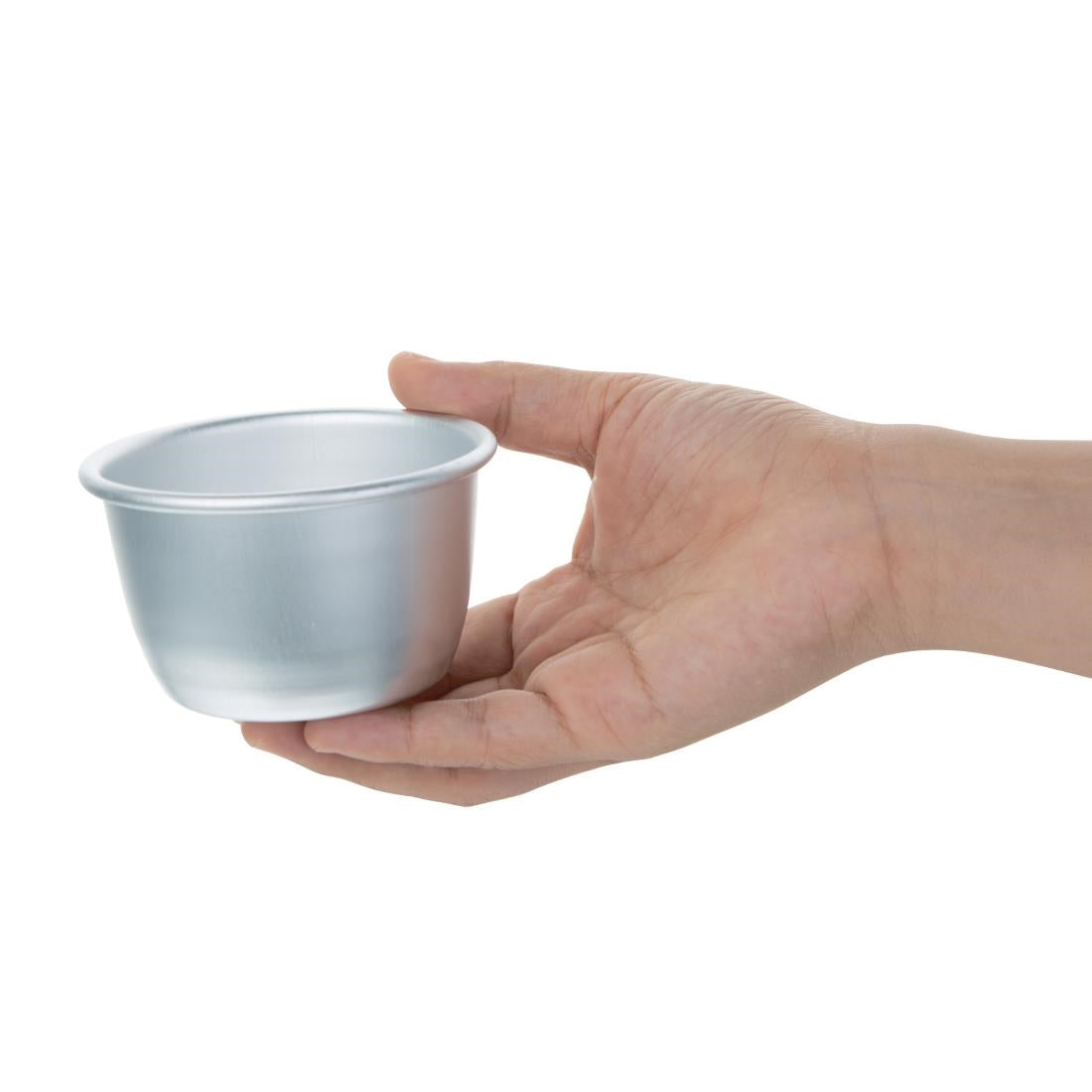 Vogue Aluminium Mini Pudding Basin 200ml - E047 Vogue