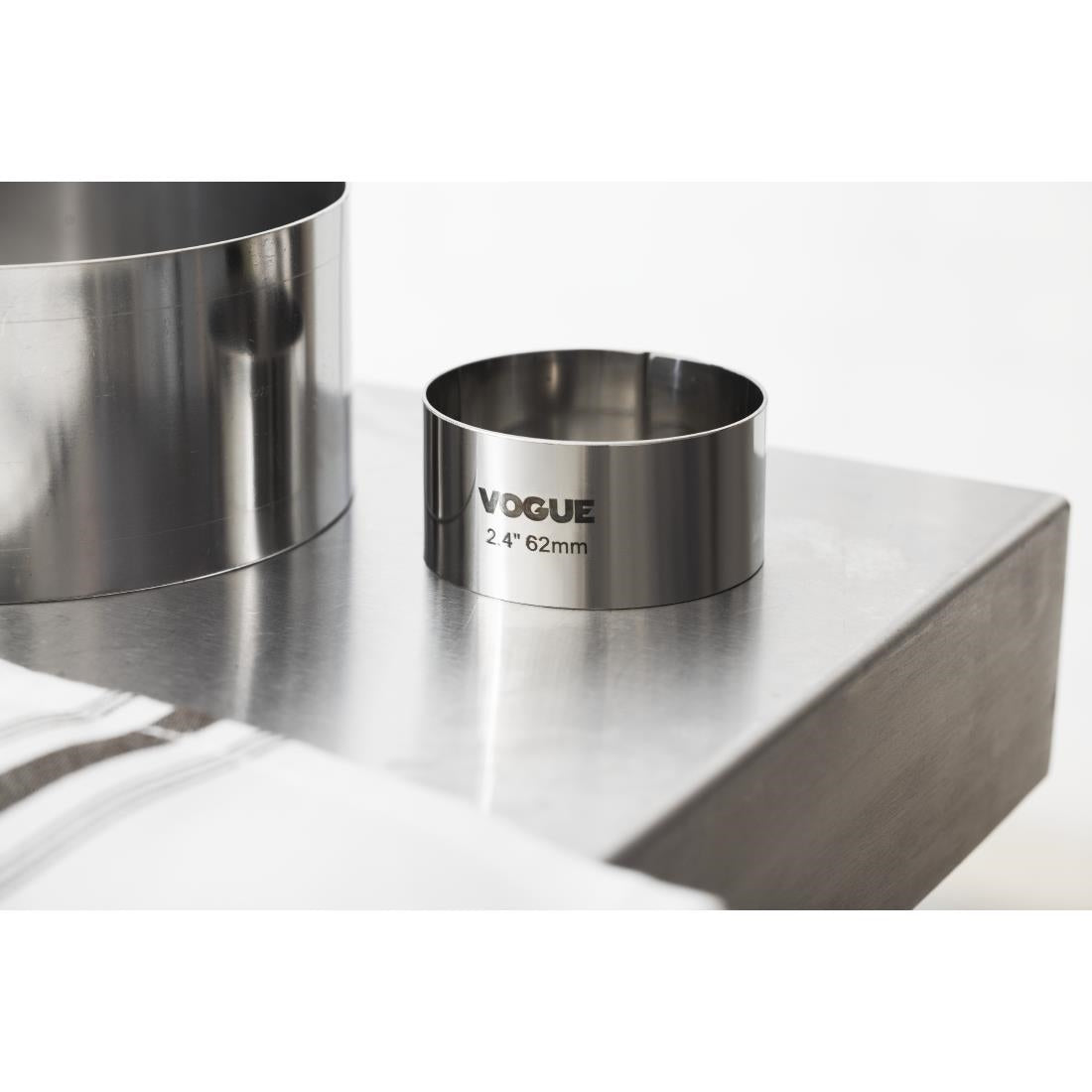 Round Mini Gateaux Mould 62 x 30mm - E060 Vogue