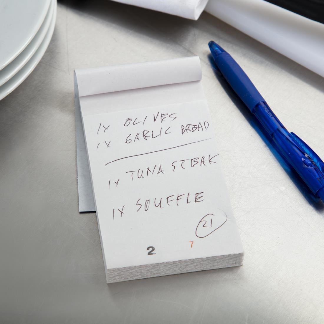 Olympia Restaurant Waiter Pads Duplicate Small (Pack of 50) - E167 Olympia