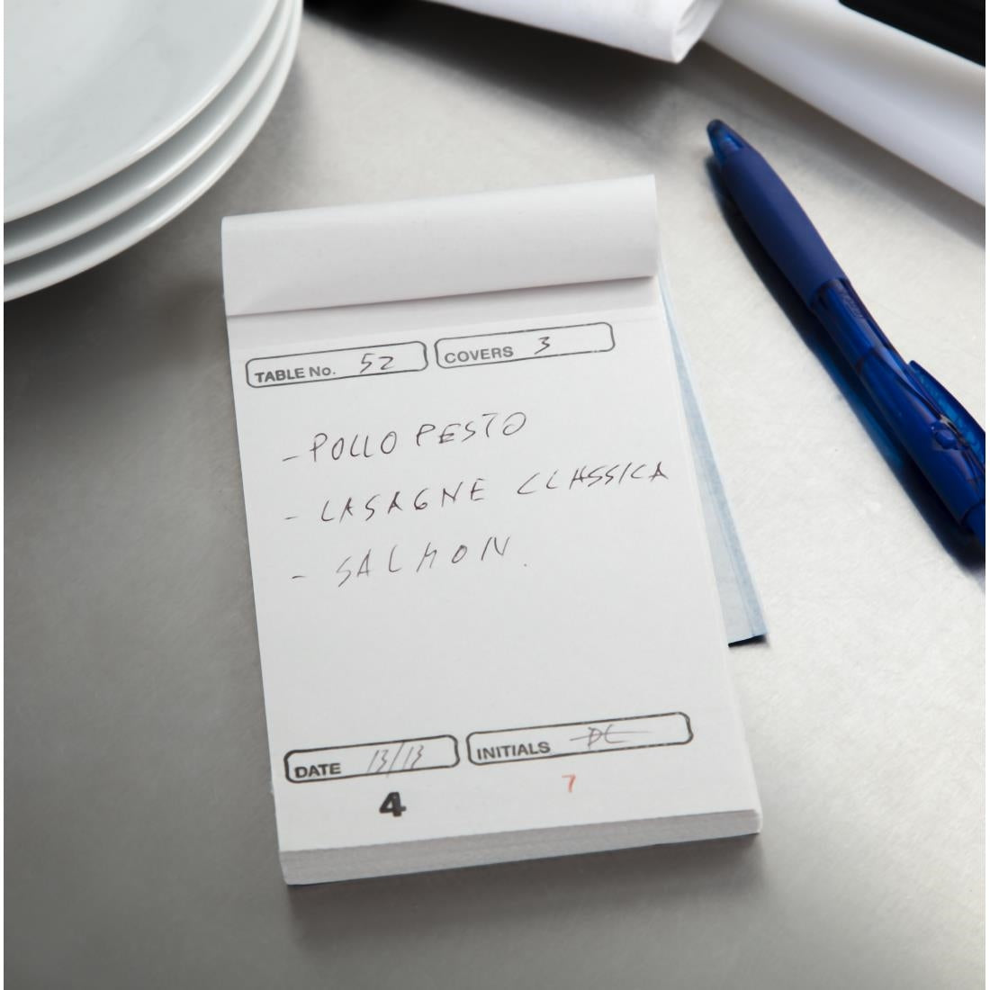 Olympia Restaurant Waiter Pads Duplicate Large (Pack of 50) - E168 Olympia