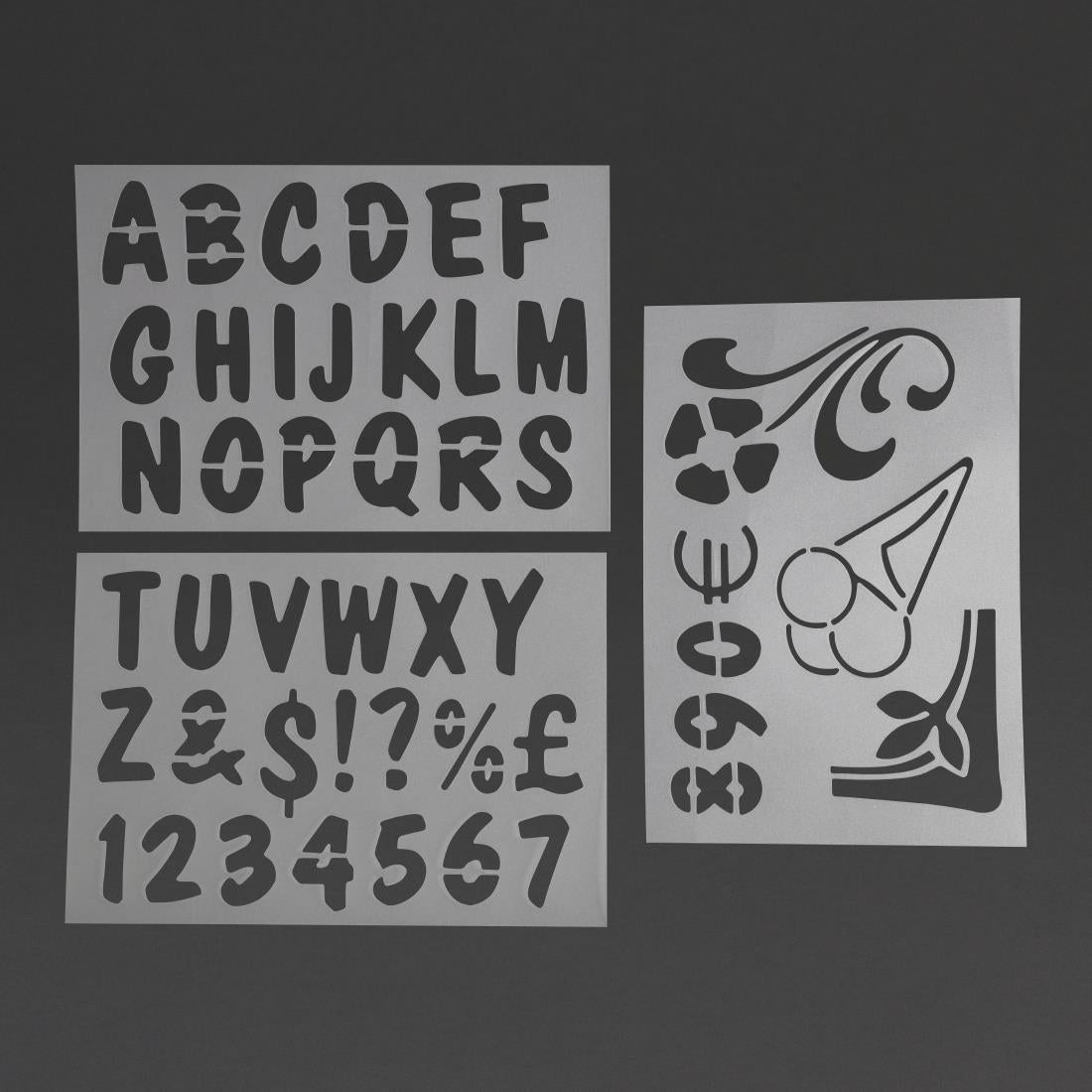 Securit Stencil Set - E287 Securit