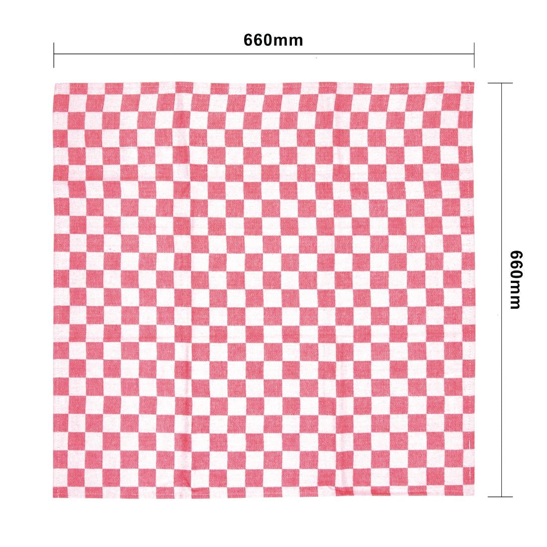 Vogue Chef Tea Towel Red - E579 Vogue