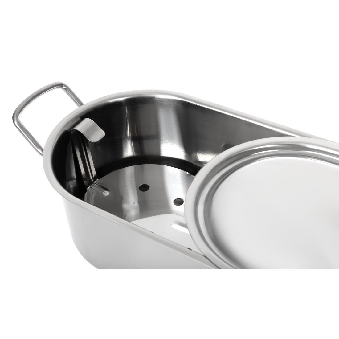 Kitchen Craft Stainless Steel Fish Kettle 29cm - E923 Kitchen Craft