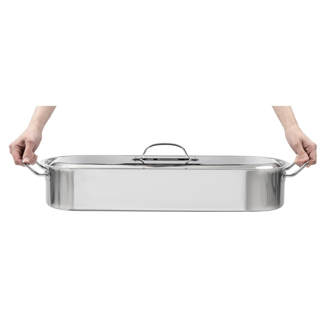 Kitchen Craft Stainless Steel Fish Kettle 29cm - E923 Kitchen Craft