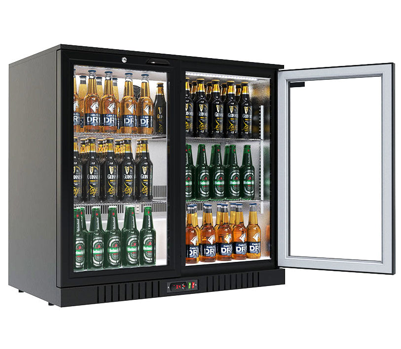 Empire Premium Double Door 208 Litre Bottle Cooler Hinged Doors - CL-210H-EE Double Door Bottle Coolers Empire