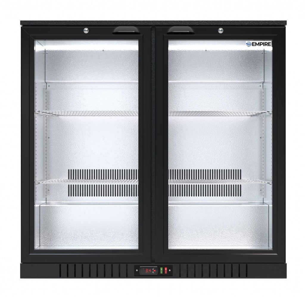 Empire Premium Double Door 208 Litre Bottle Cooler Hinged Doors - CL-210H-EE Double Door Bottle Coolers Empire