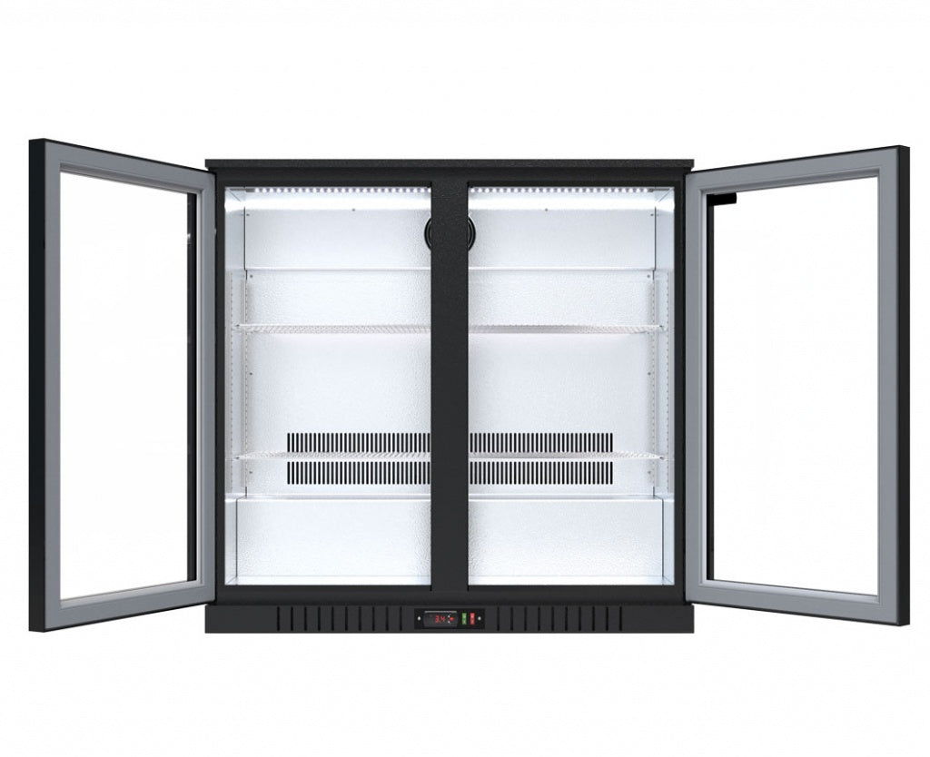 Empire Premium Double Door 208 Litre Bottle Cooler Hinged Doors - CL-210H-EE Double Door Bottle Coolers Empire