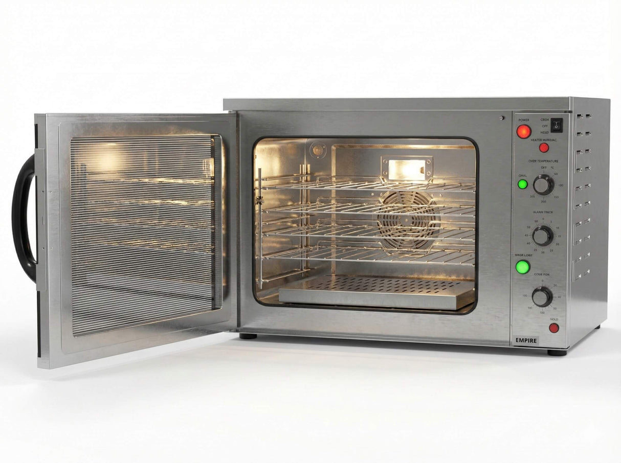 Empire Electric Convection Oven Large 108 Litre Cook & Hold 4 x 1/1 GN - YXD-6A Convection Ovens Empire