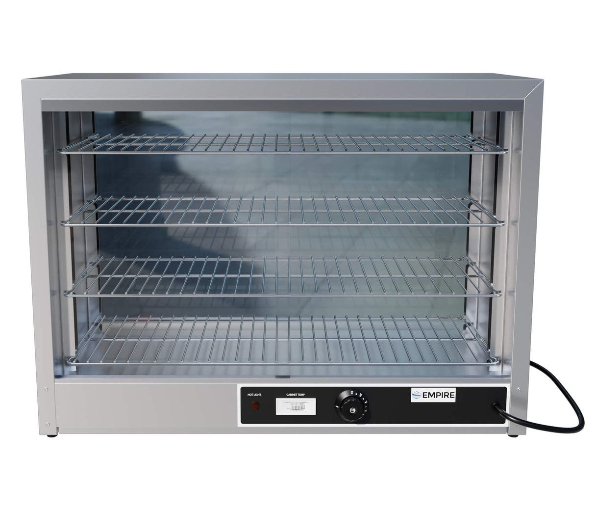 Empire Heated Pie Cabinet Countertop Display Warmer 850mm Wide - DH-805 Pie Display Cabinets Empire