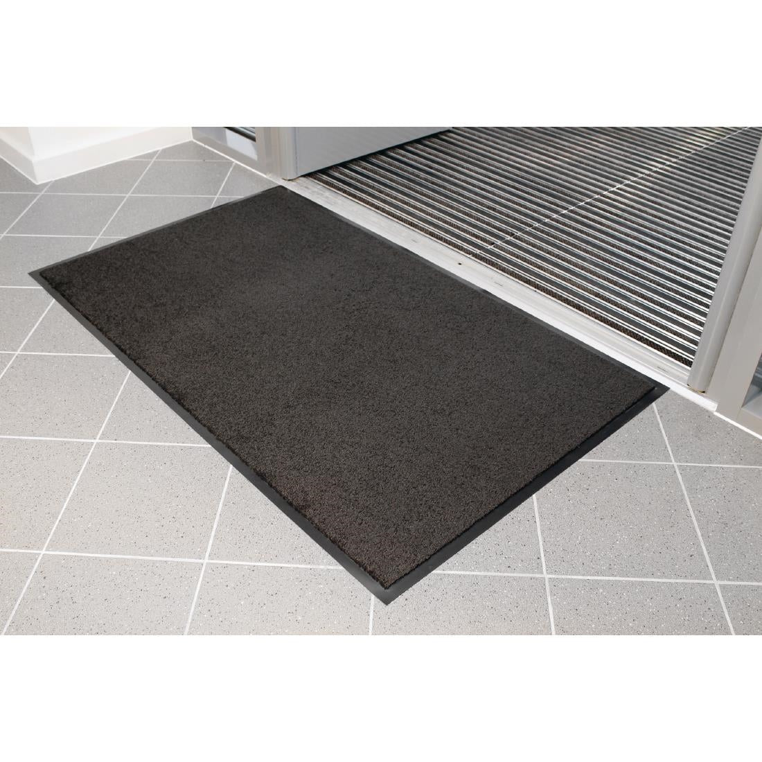 Coba Entraplush Mat Steel 60 x 90cm - F289-ST Coba