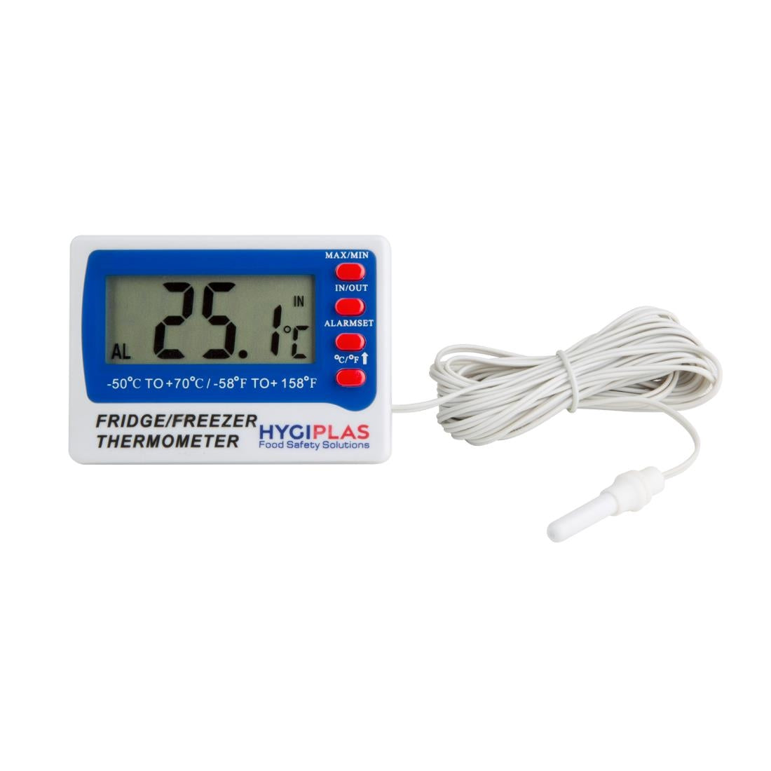 Hygiplas Digital Fridge Freezer Thermometer - F343 Hygiplas