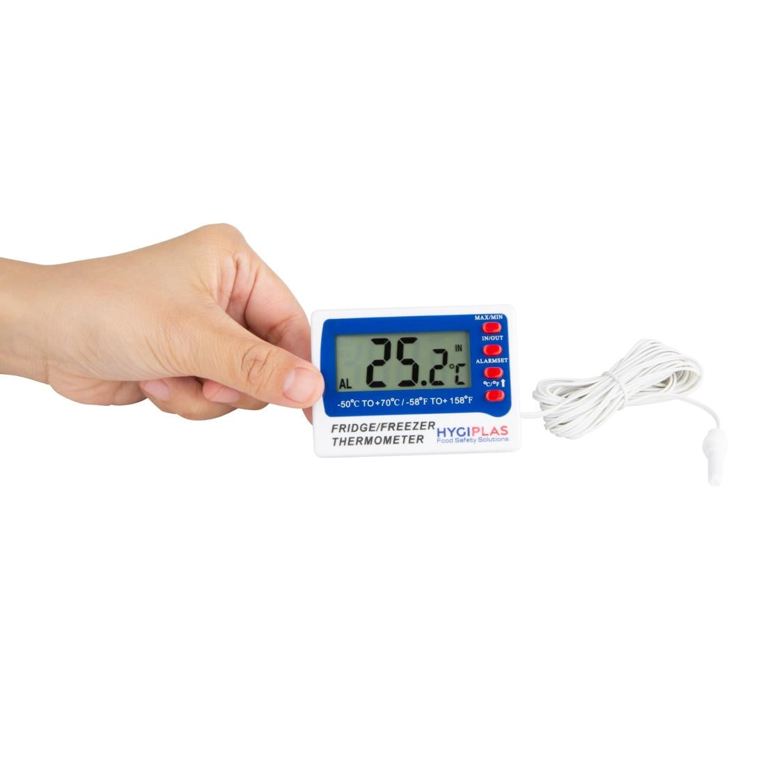 Hygiplas Digital Fridge Freezer Thermometer - F343 Hygiplas