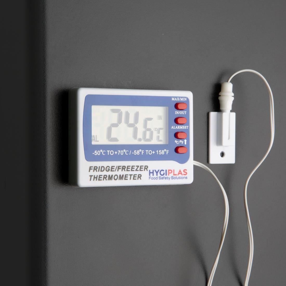 Hygiplas Digital Fridge Freezer Thermometer - F343 Hygiplas