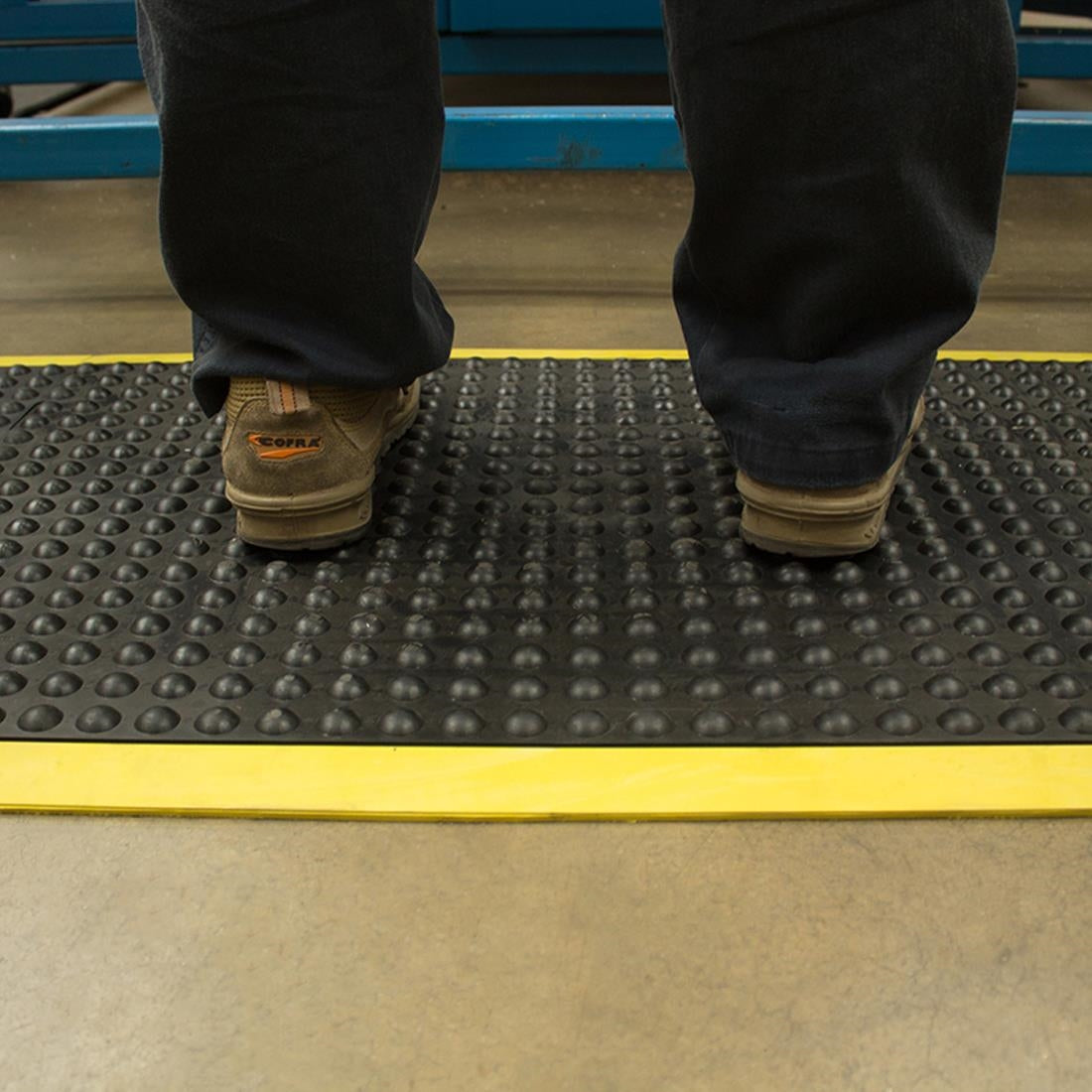 COBA Anti-Fatigue Mat Interlocking End Piece 900mm x 1200mm - FA102 Coba