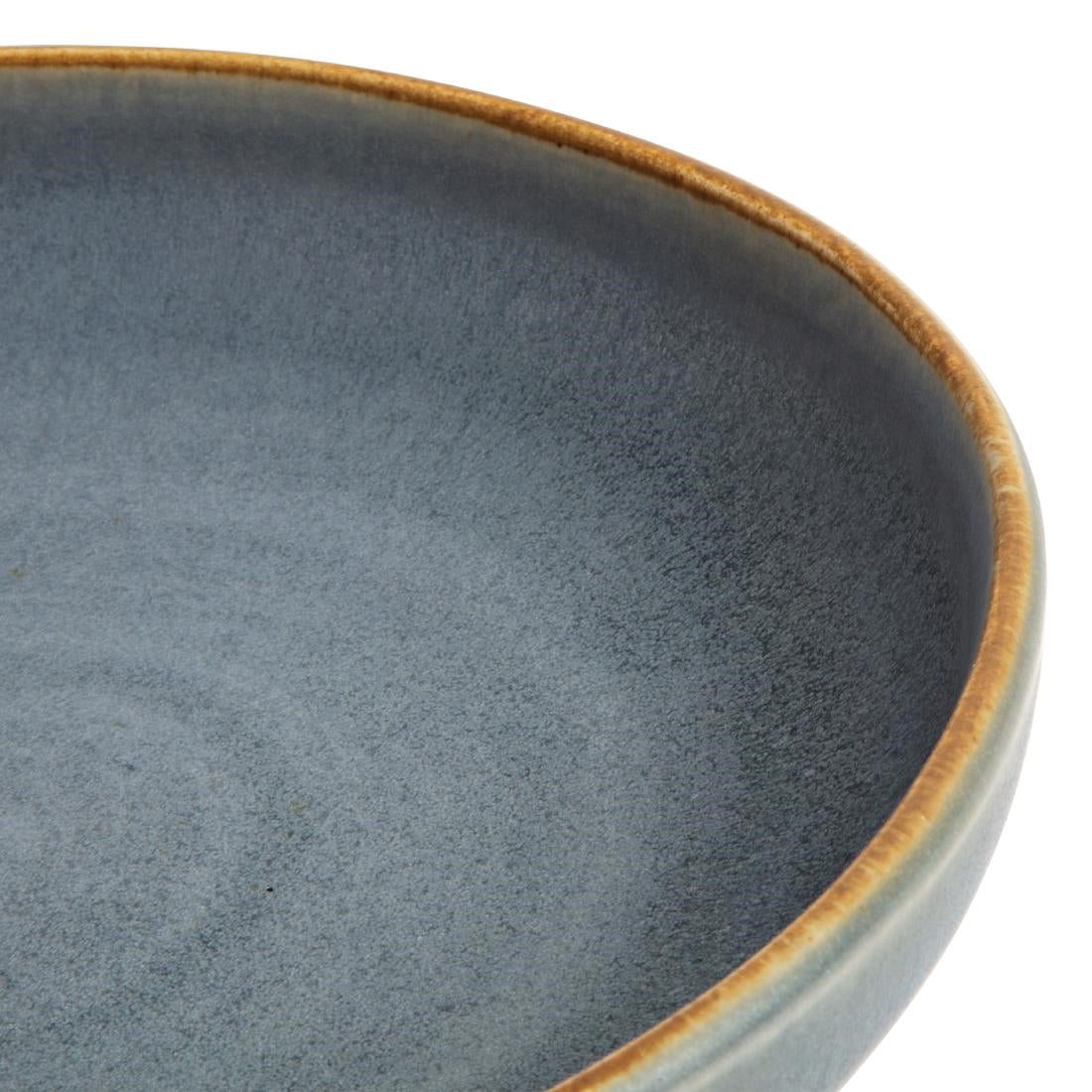 Olympia Canvas Coupe Bowl Blue Granite 230mm (Pack of 6) - FA306 Bowls Olympia