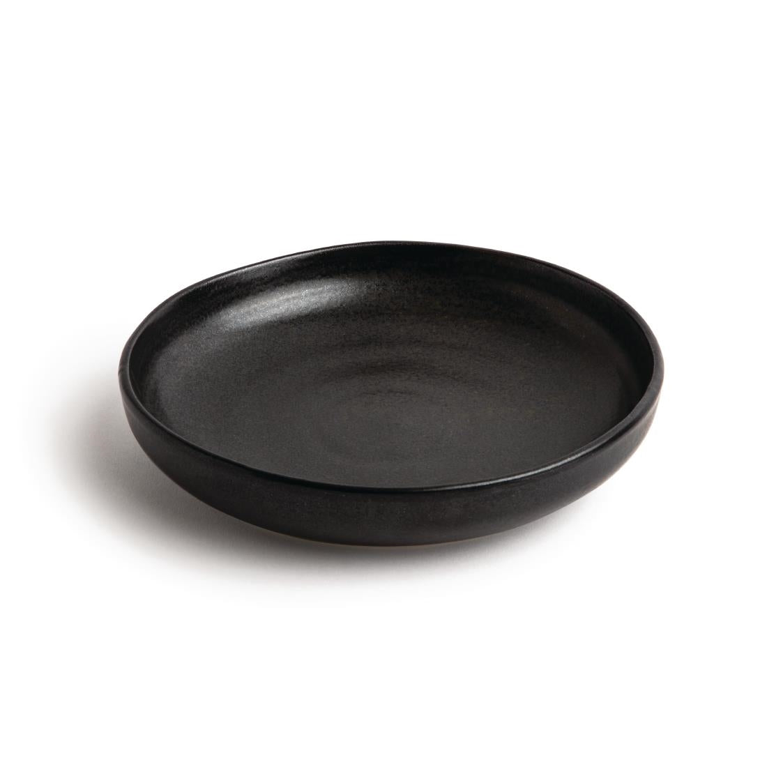 Olympia Canvas Coupe Bowl Delhi Black 230mm (Pack of 6) - FA320 Bowls Olympia