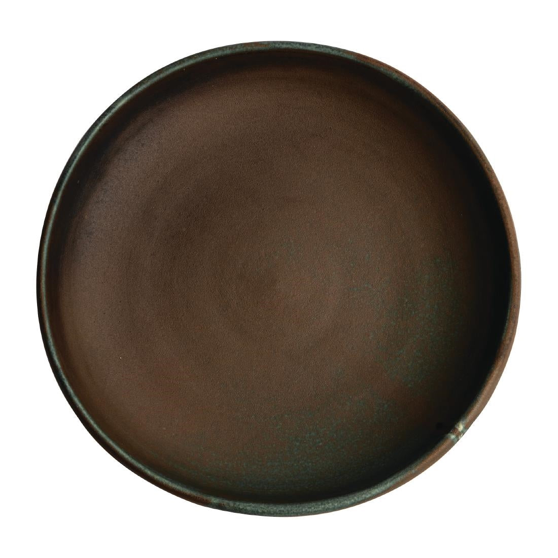 Olympia Canvas Coupe Bowl Green Verdigris 230mm (Pack of 6) - FA327 Bowls Olympia