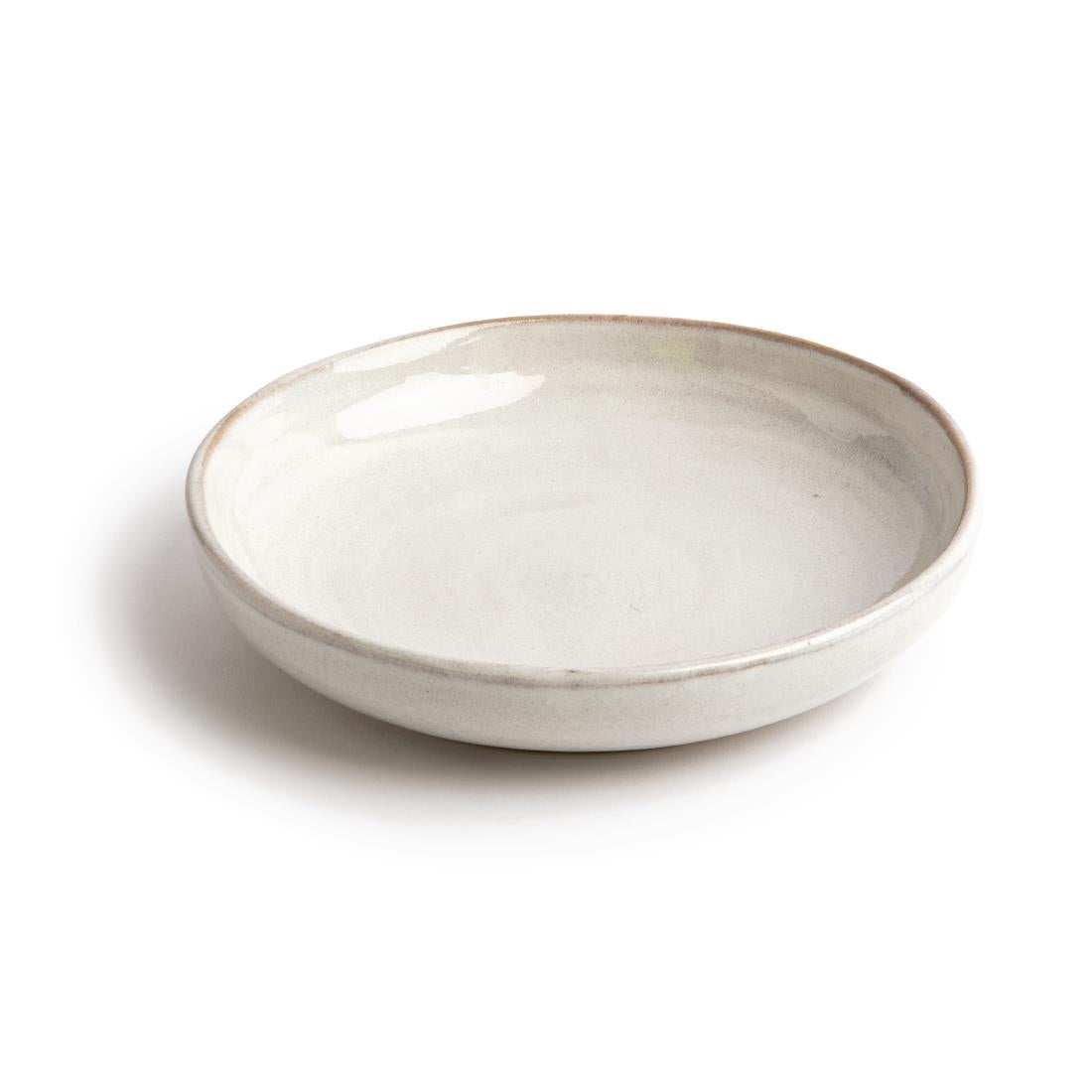 Olympia Canvas Coupe Bowl Murano White 230mm (Pack of 6) - FA334 Bowls Olympia