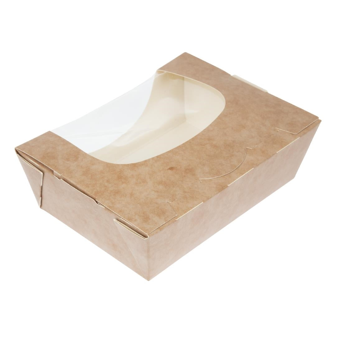 Colpac Zest Compostable Kraft Medium Salad Box 825ml/29oz (Pack of 250) - FA392 Colpac