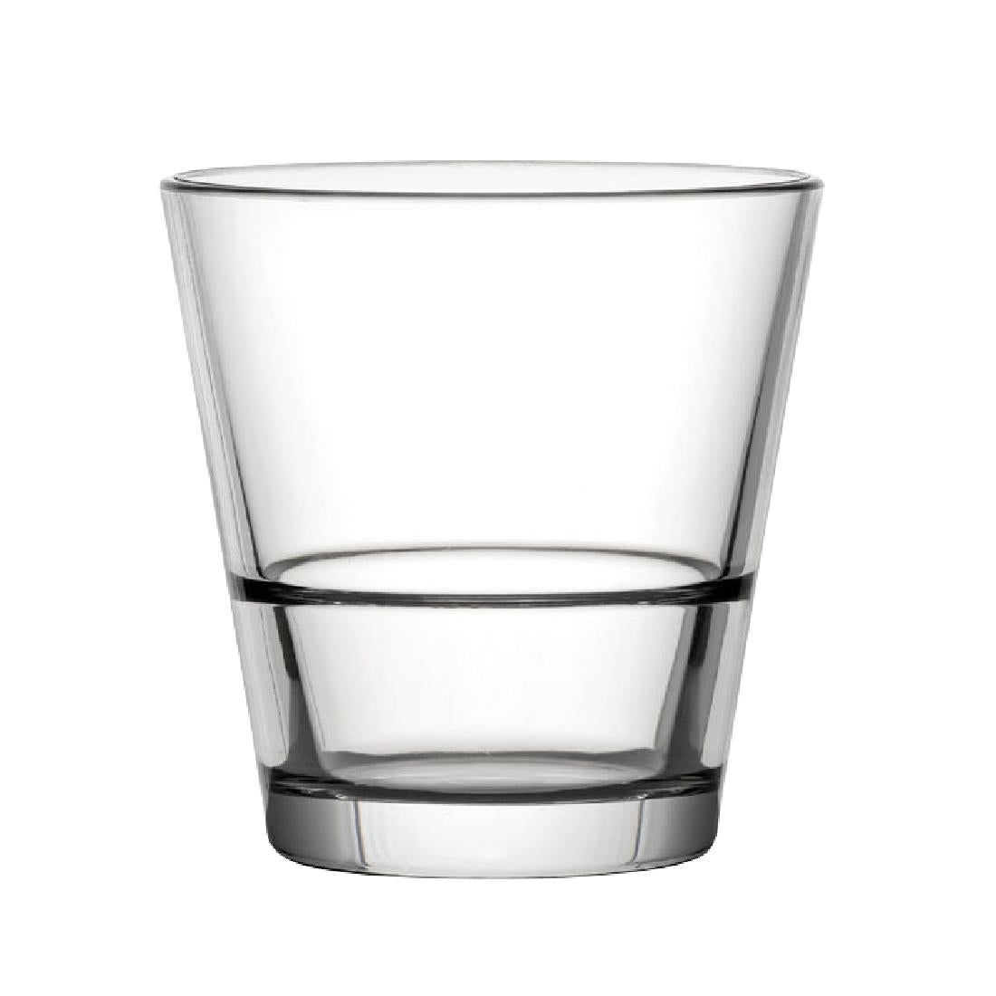 Utopia Venture Stacking Double Old Fashioned Glasses 9oz (Pack of 12) - FA463 Cocktail Glasses Utopia