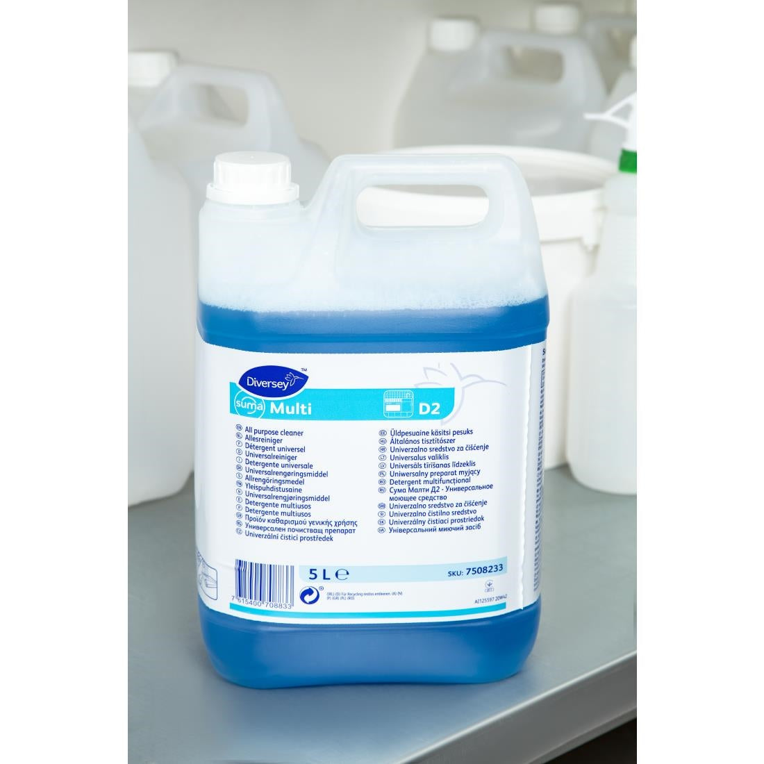 Suma D2 All-Purpose Cleaner Concentrate 5Ltr - CX845 Diversey