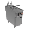 Falcon F900 Twin Pan, Twin Basket Electric Fryer on Feet E9342F2 - FA516 Freestanding Electric Fryers Falcon