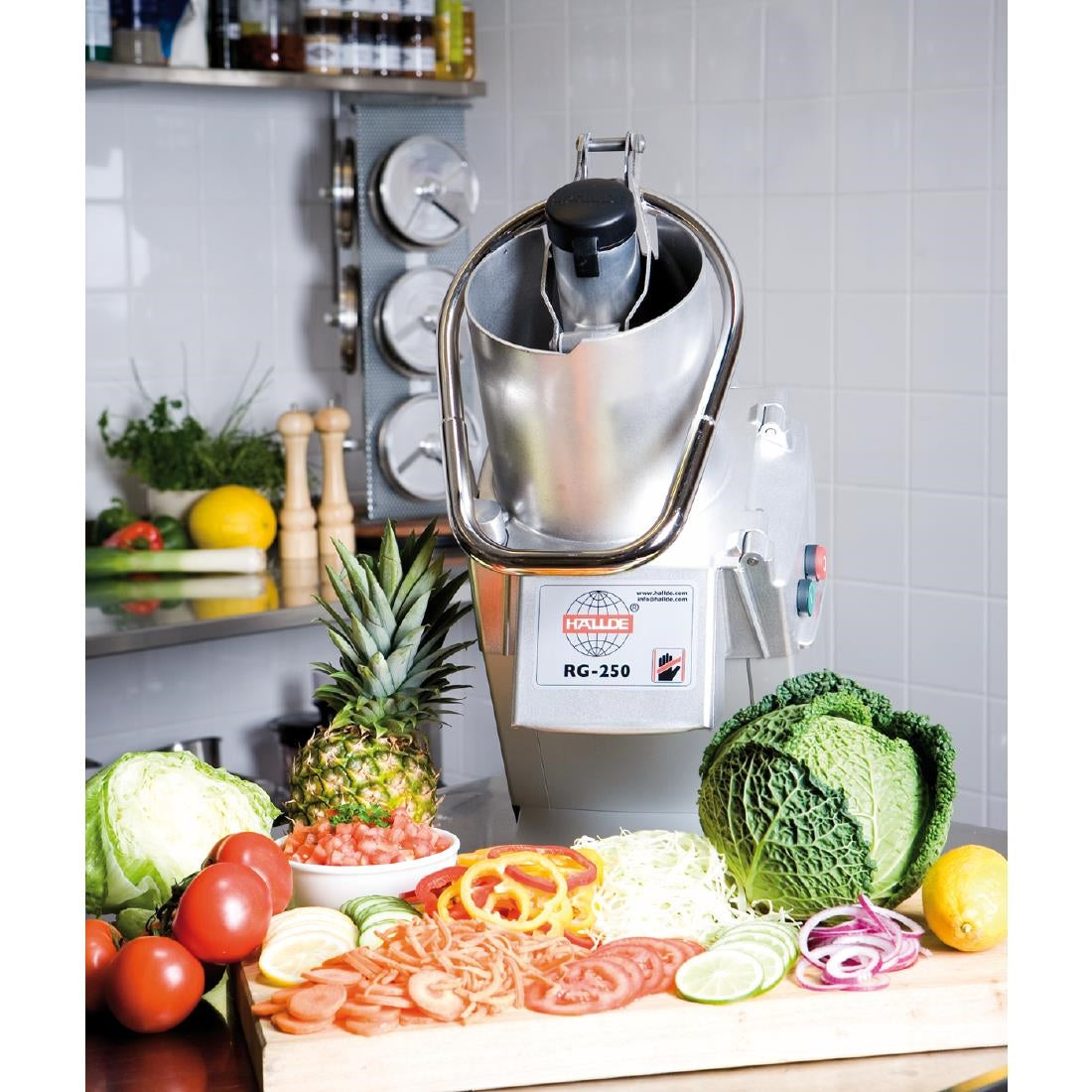 Hallde Veg Prep Machine RG 250 - FA536 Hallde