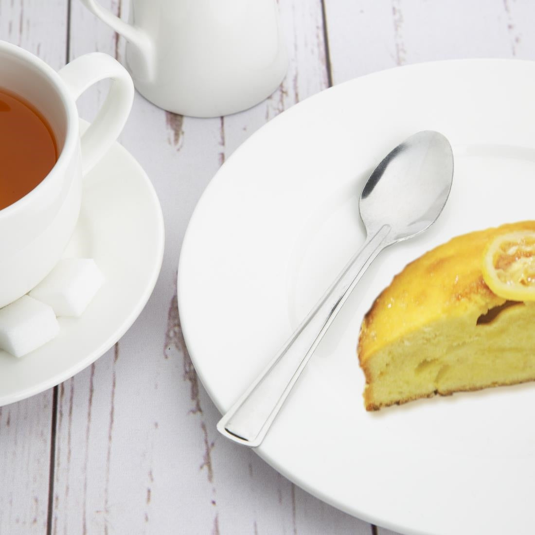 Nisbets Essentials Dessert Spoons (Pack of 12) - FA566 Nisbets Essentials