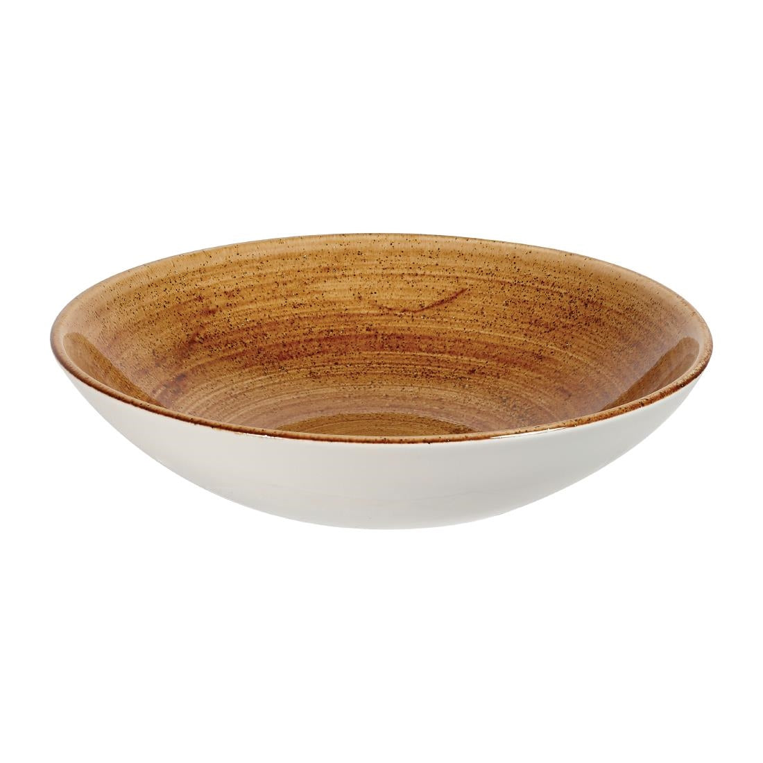 Churchill Stonecast Patina Coupe Bowls Vintage Copper 15oz 182mm (Pack of 12) - FA601 Bowls Churchill