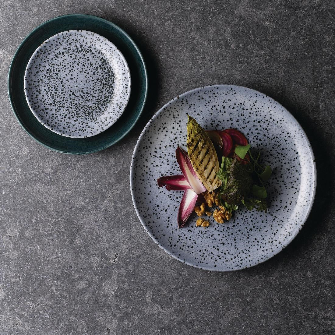 Churchill Stonecast Patina Coupe Bowls Rustic Teal 40oz 248mm (Pack of 12) - FA592 Bowls Churchill