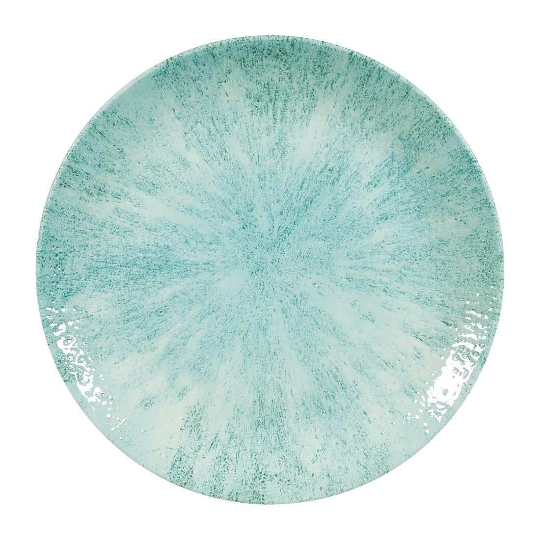 Churchill Stone Coupe Plates Aquamarine 260mm (Pack of 12) - FA620 Plates Churchill